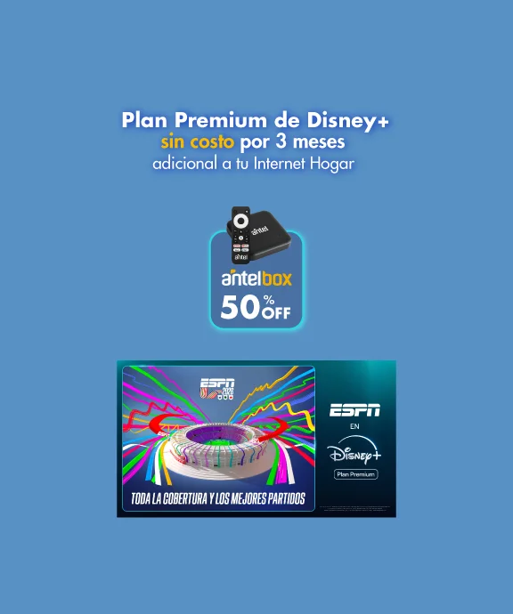 Banner ilustrativo sobre Adicional Disney+ Premium